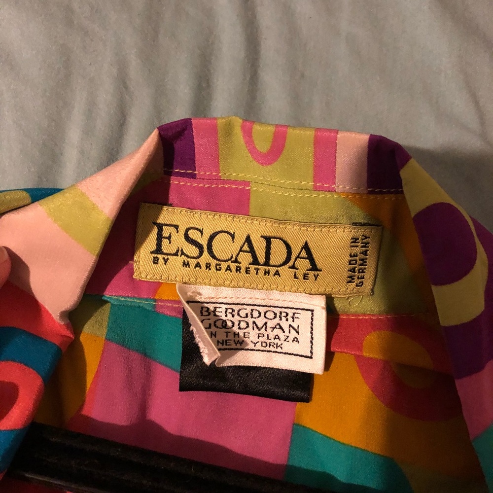 Escada Mutli-colored Top